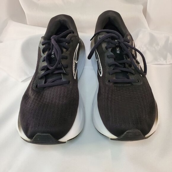 Brooks Glycerin 21 womans Running Shoes 11.5 B Cushion Neutral Black & White - Picture 2 of 11